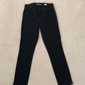 Level 99 black crop skinny jeans